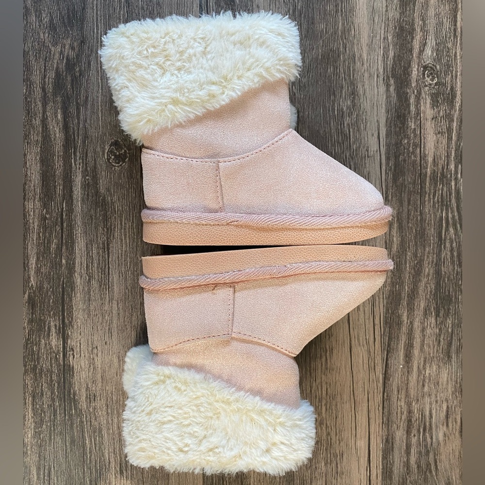Thereabouts Toddler Girls Lil Willa Flat Heel Winter Boots Size 6 - Picture 3 of 9